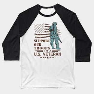 Support Our Troops Baseball T-Shirt